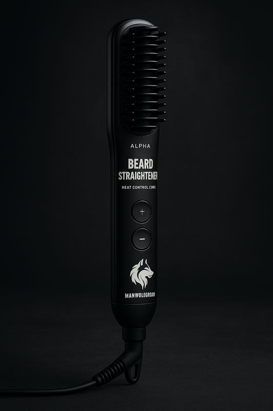 Alpha Beard Straightener – Heat Control Comb
